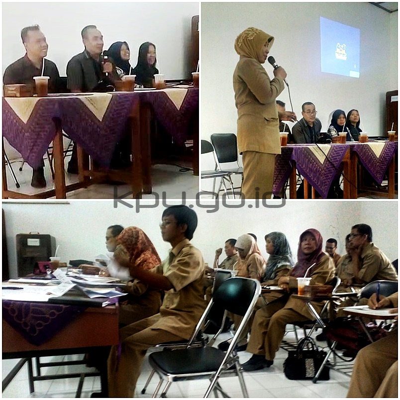 Sosialisasi Peningkatan Partisipasi Pemilih Pemula Melalui Guru PKn - KPU